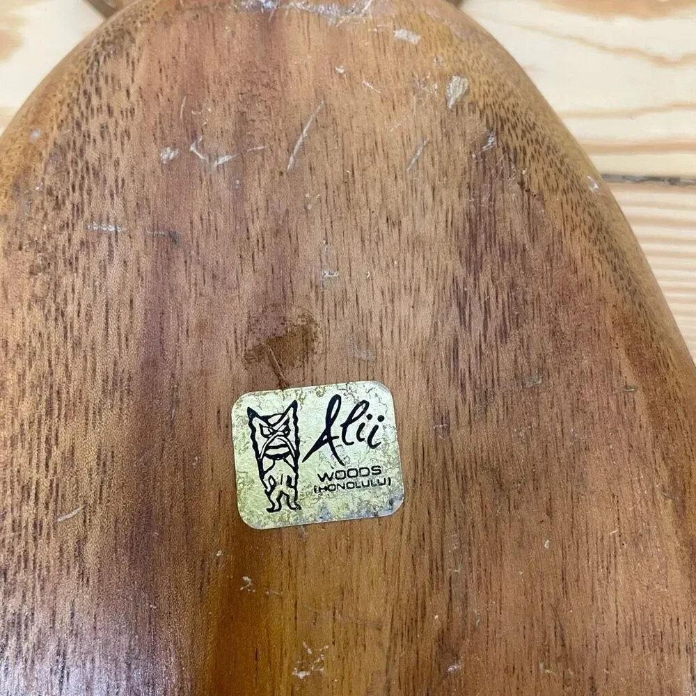 Vintage‎ Monkey Pod Pineapple Shape Wooden Bowls Hawaii Set Of 13 Alii Mid 1970s